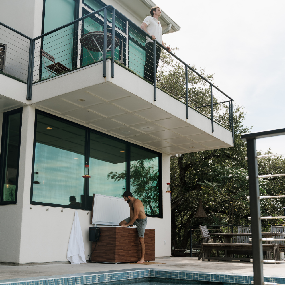 All-In-One Residential Cold Plunge by Bloomfield Systems