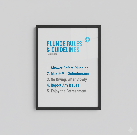 Rules and Guidelines Poster Commercial